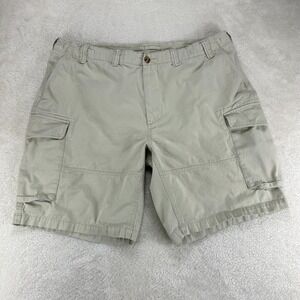 Polo Ralph Lauren Cargo Shorts Mens 40 Beige Relaxed Fit Utility Pocket Outdoor